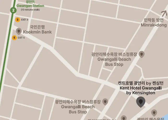 Hotel Kent Gwangalli By Kensington 4*